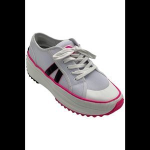 Joy Comfort Performance Mesh Sneakers with Podiatric Insole White - Wide